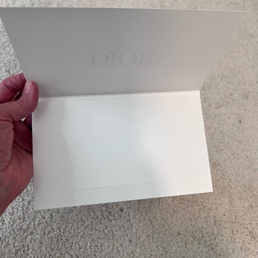 Dior White and Gold Small Authentic Luxury Packaging Set - Picture 4 of 10